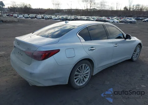 2020 Infiniti Q50 Luxe Awd z USA, uszkodzony, nr VIN JN1EV7AR5LM251934